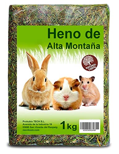 MovilCom® - Heno de Alta montaña para Hamster heno Natural para Mascotas...